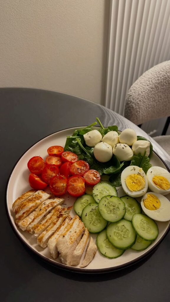 picture of a balance diet meal