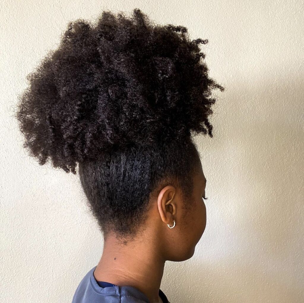 hair packed up