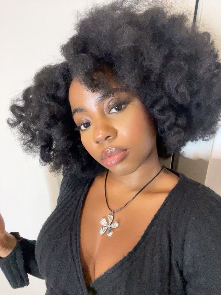 someone with bantu nut out