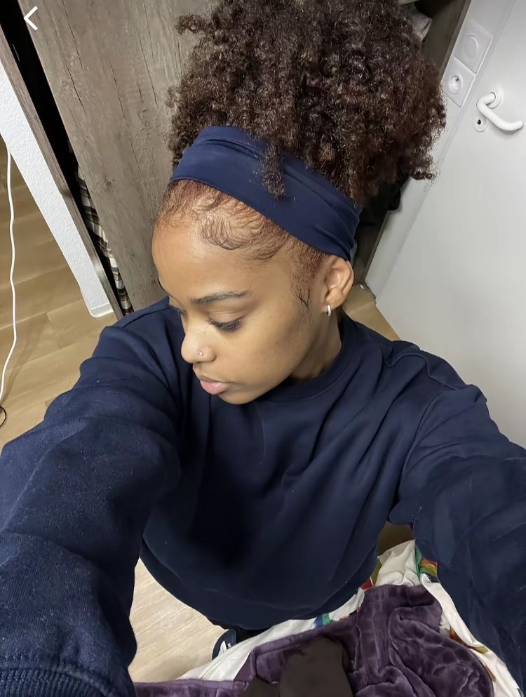 braid out puff