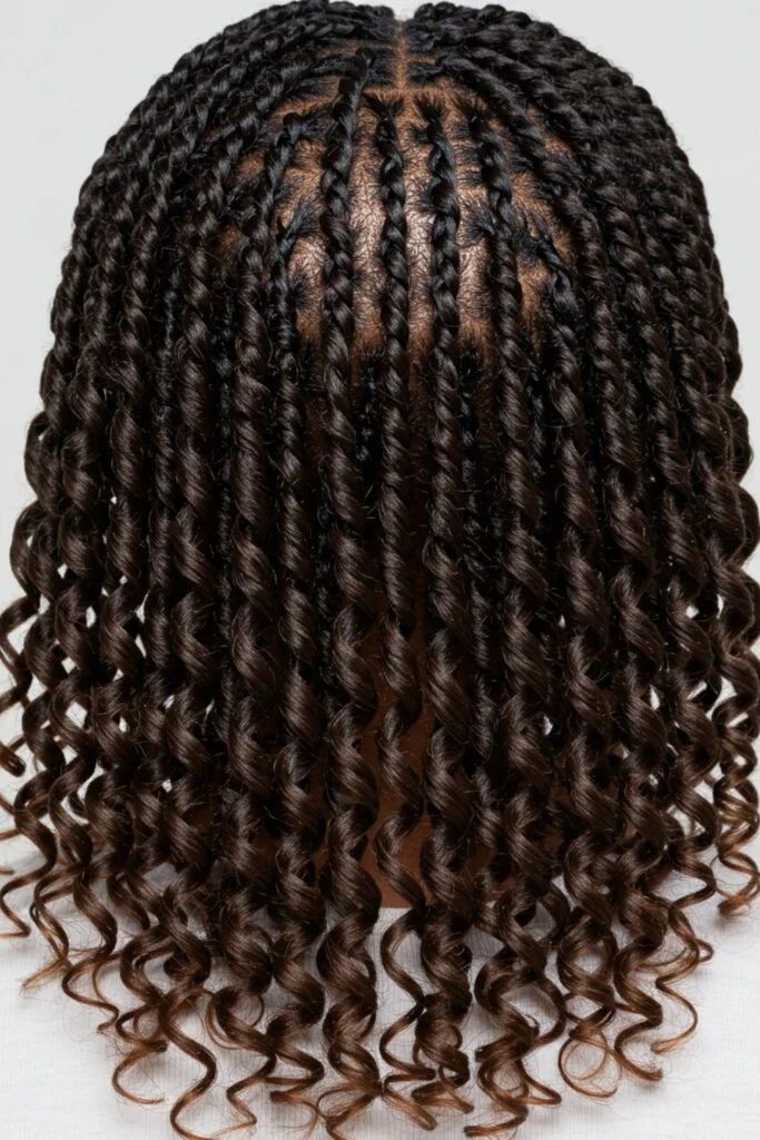 picture of crochet box braids