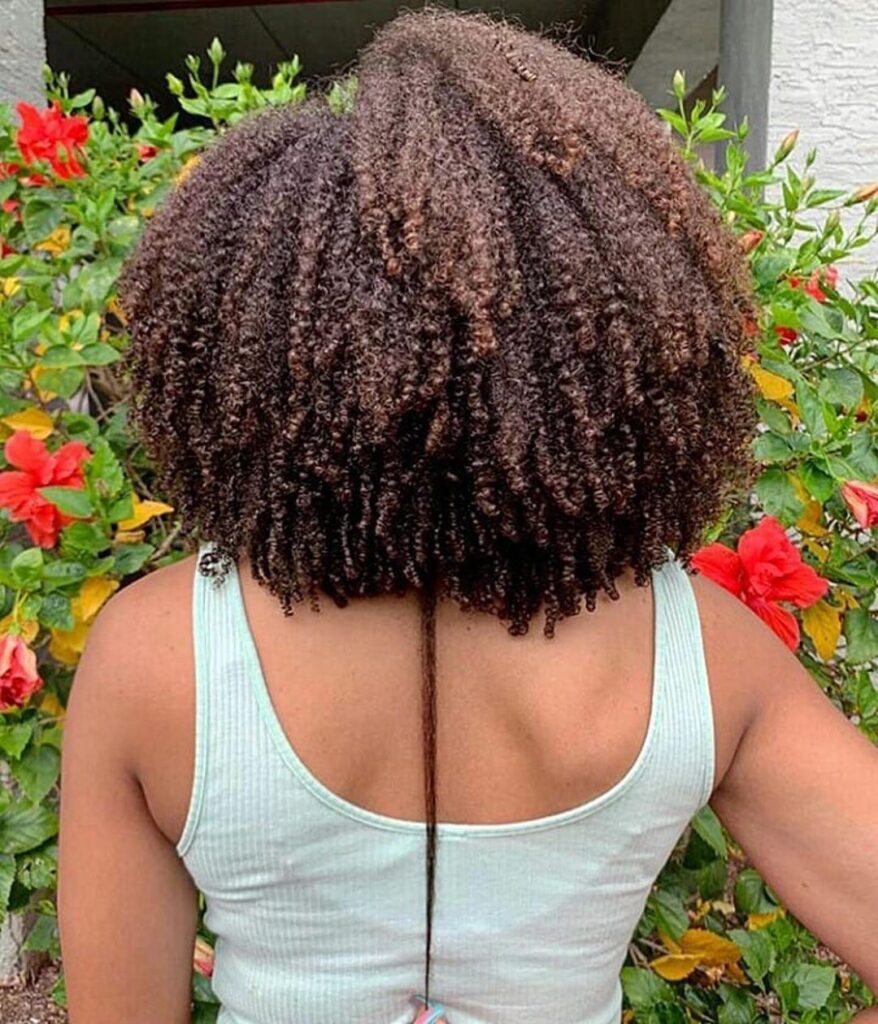 elastic type 4 hair
