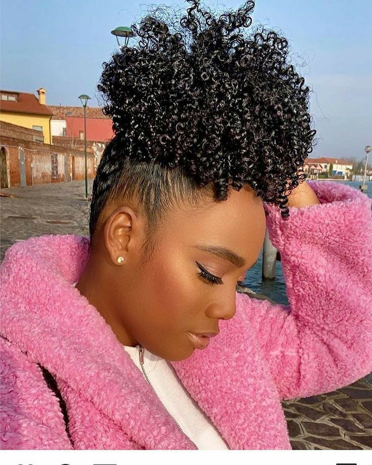 girl with curly hair