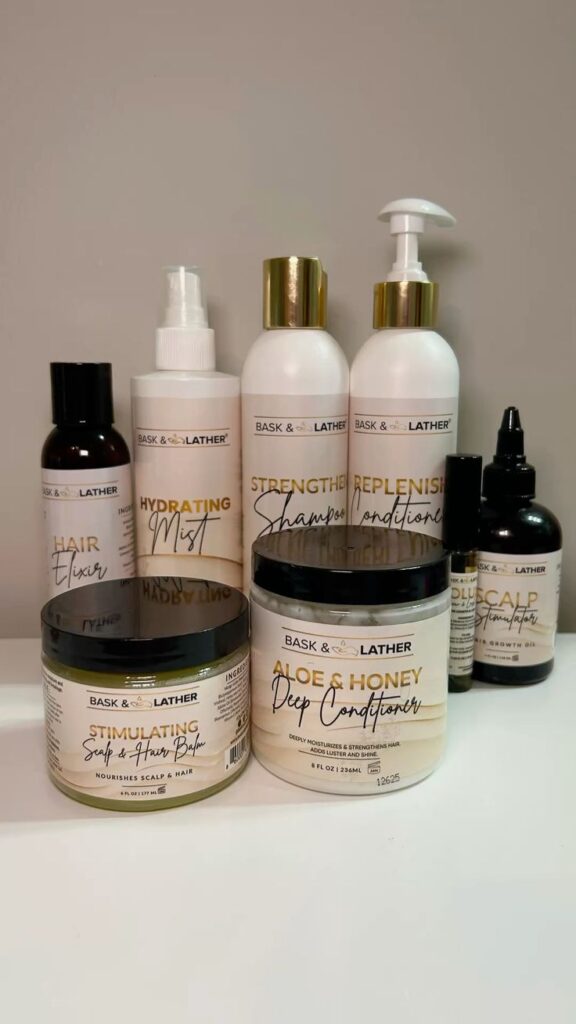 picture of hair product to build healthy afro hair