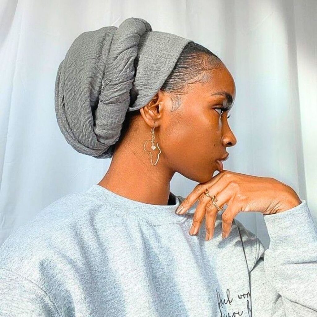 hair scarf style