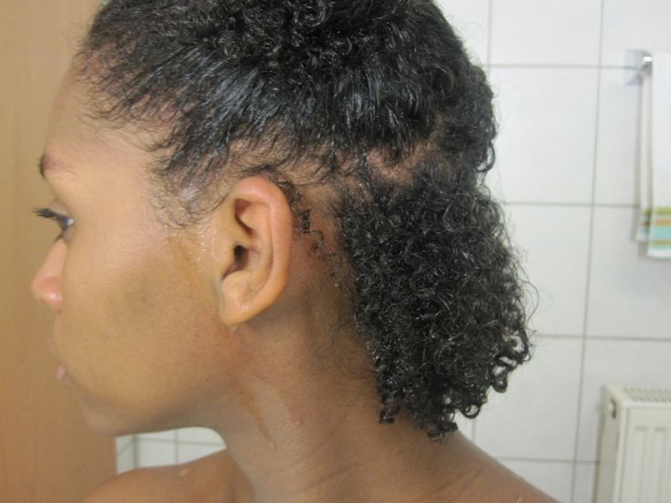 hair with high hair porosity