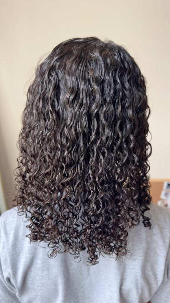 long curl pattern