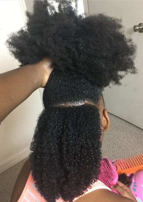 long type 4 hair