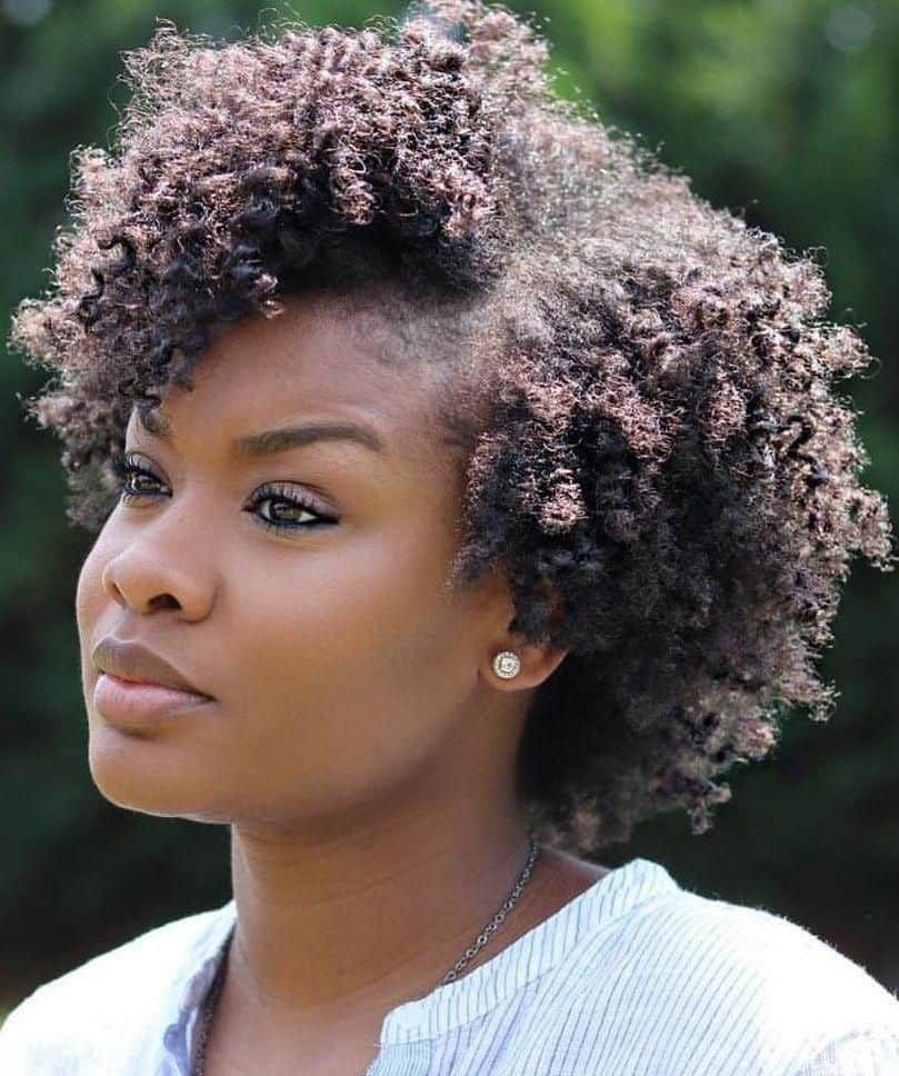 girl with natural hair trying to understand how hair density in 4A vs 4B vs 4C hair