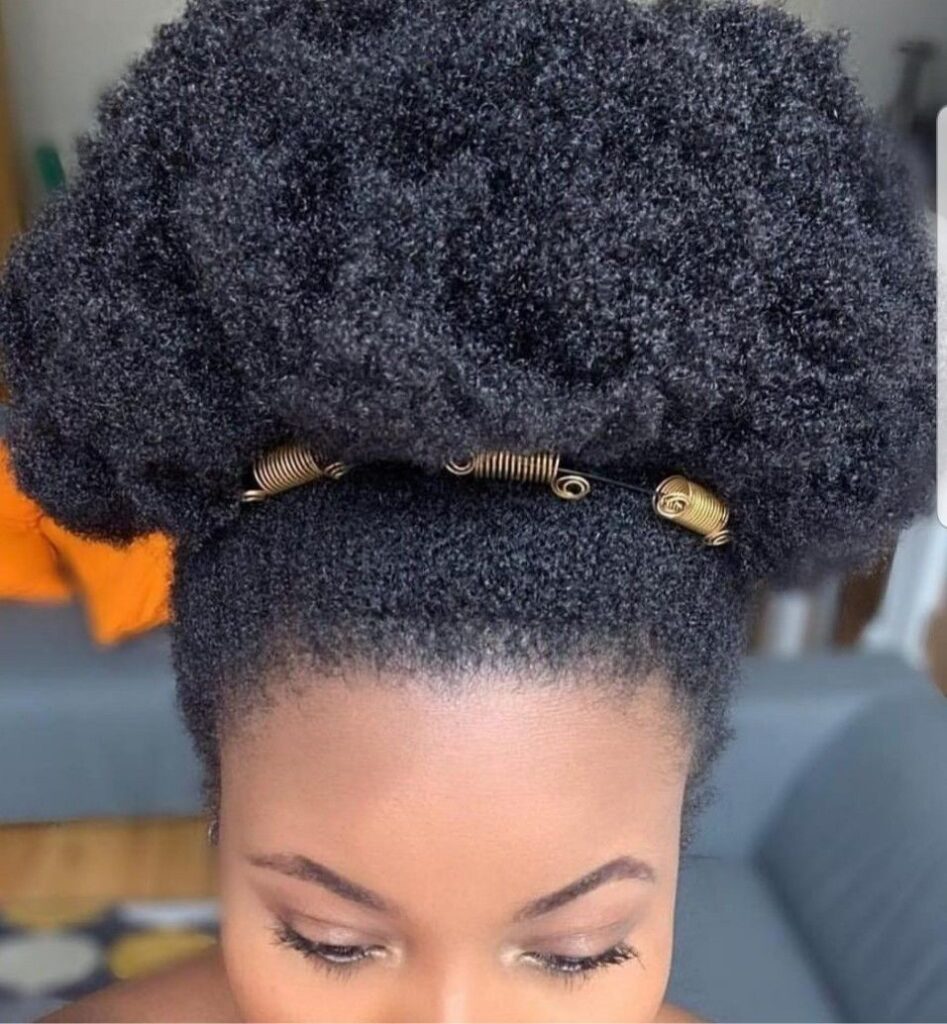 packed full hair with low porosity