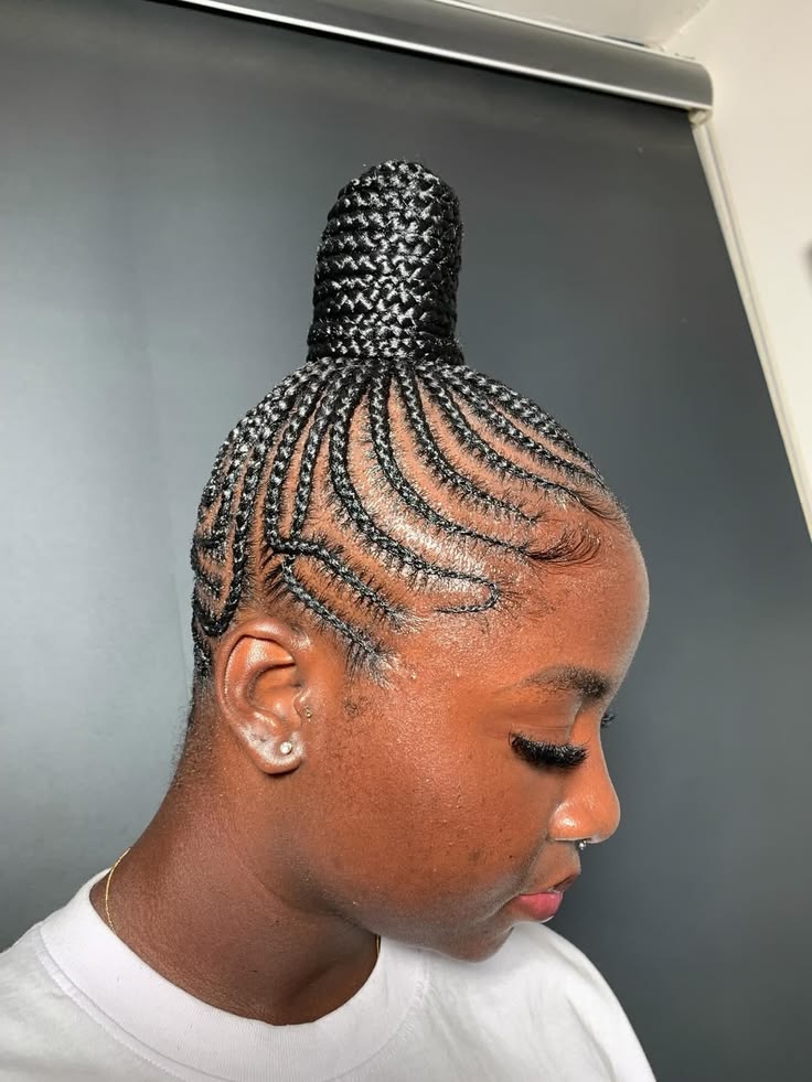 picture of pony tail braids