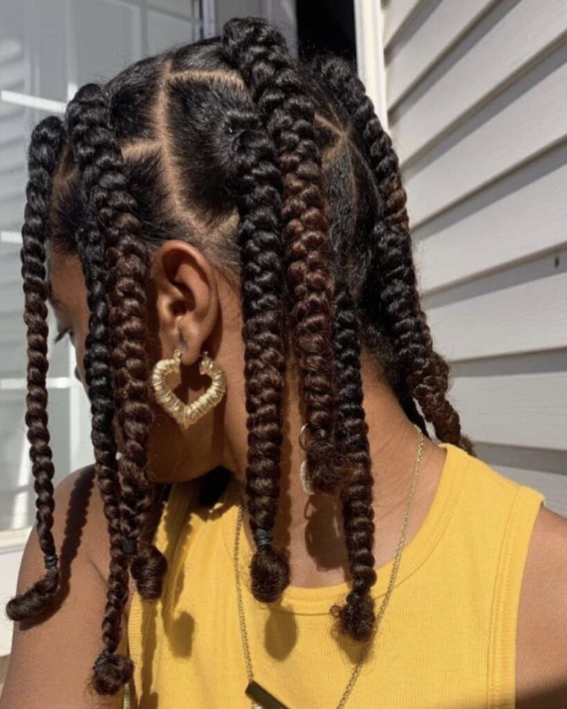 someone with protective style