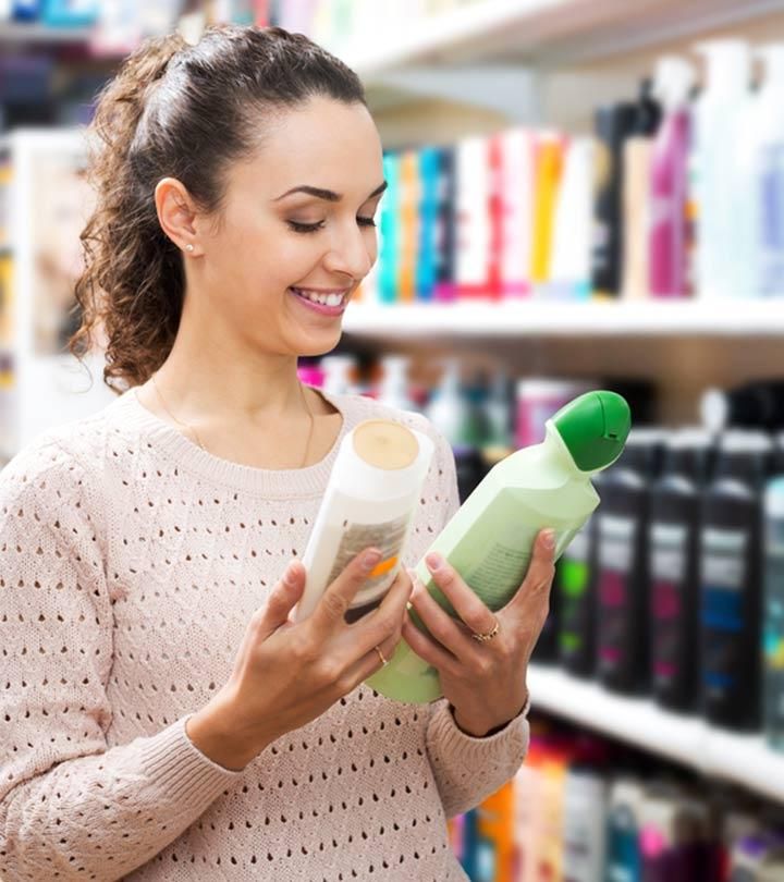 someone reading product label