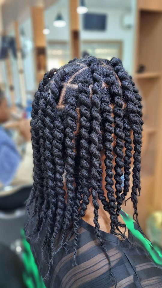 a girl with simple crotchet style