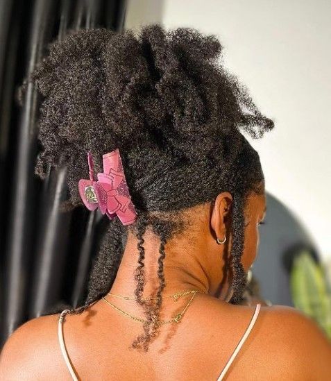 styled type 4 hair