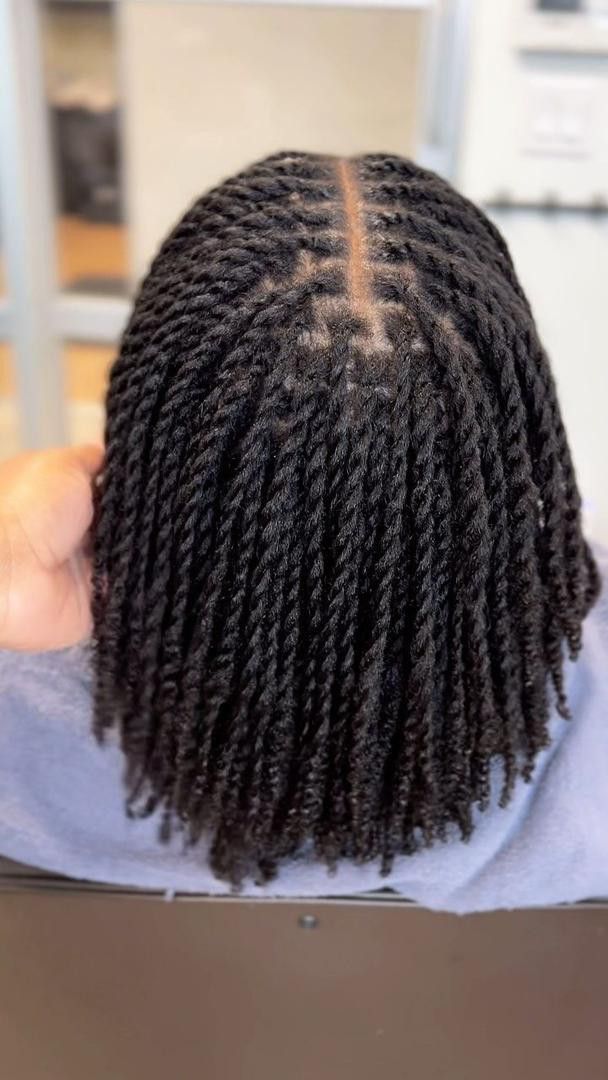 picture of twist natural hair
