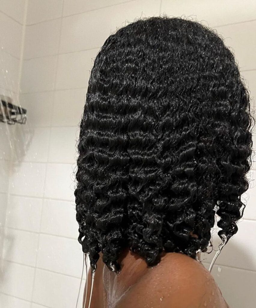 washing of hair