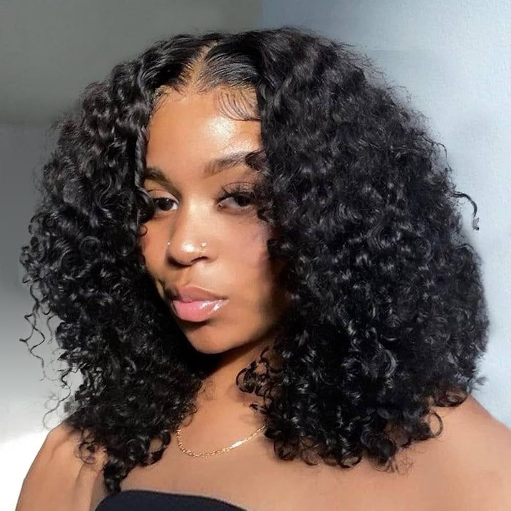 a girl with wig protective style