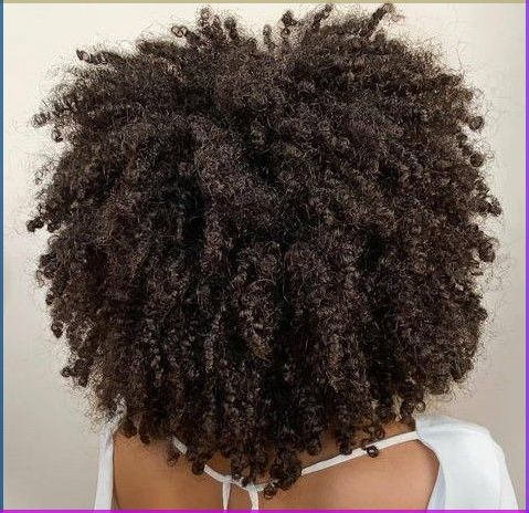 picture of 4C hair