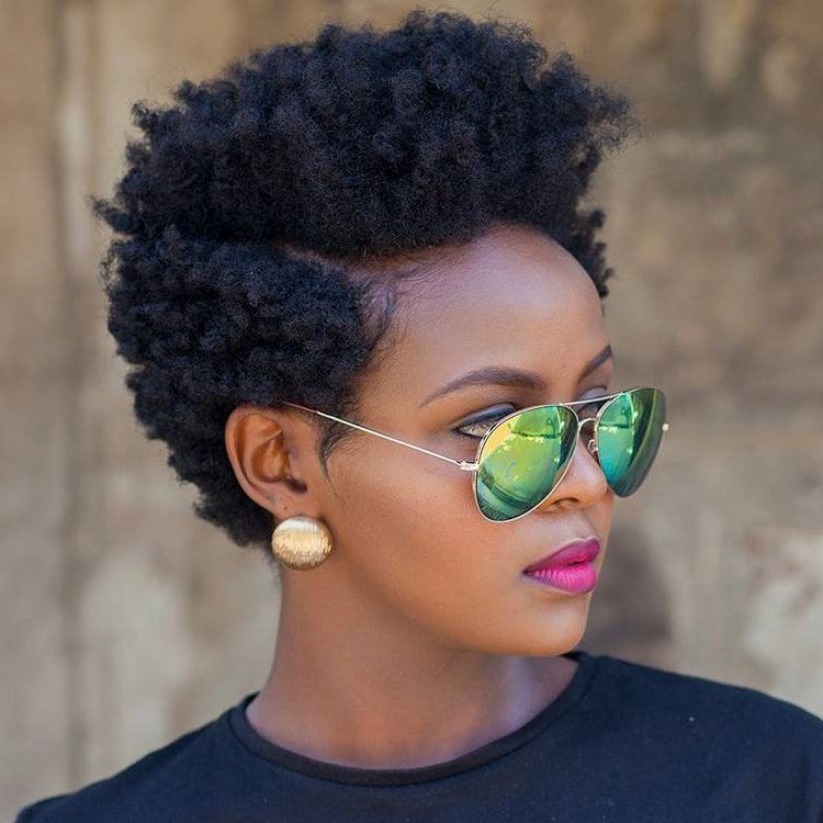 someone with chunky braid out on a TWA