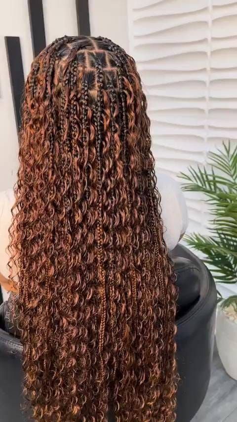 someone with goddness braids