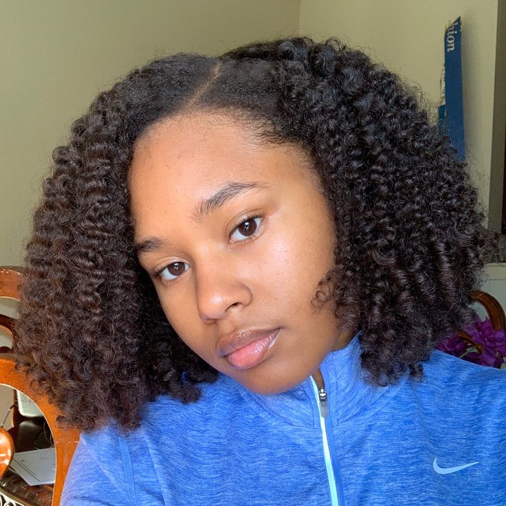 someone with layered braid out