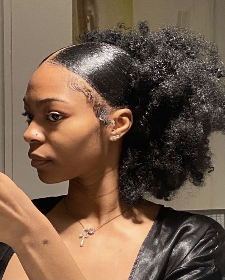 someone with puff for date night