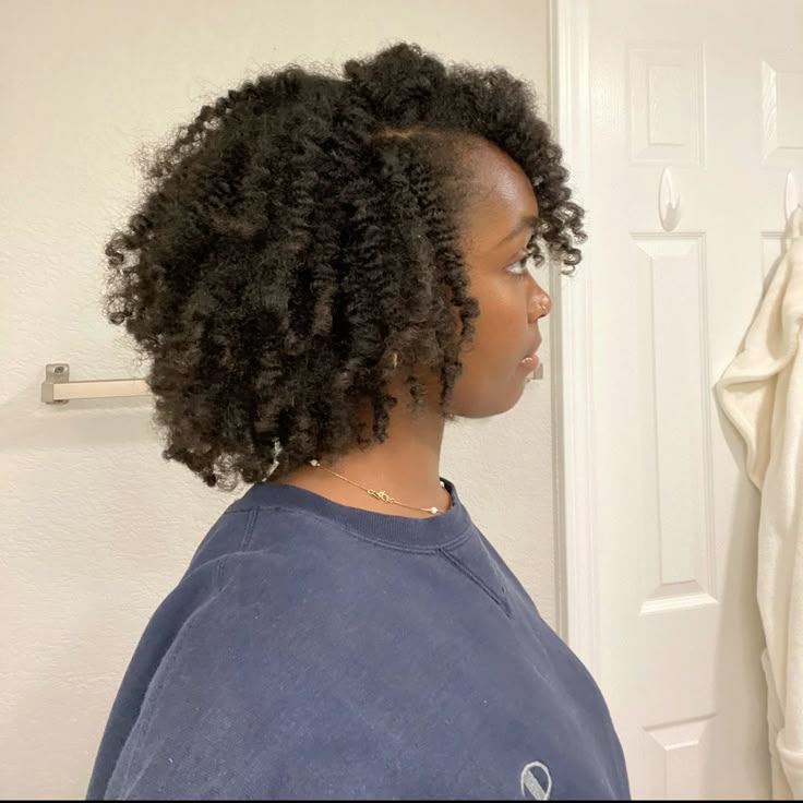 someone with three strand hair
