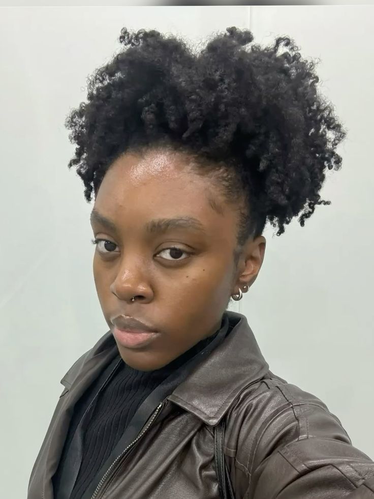 someone with twist out puff for every hair length