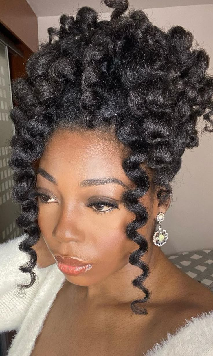 someone with twist out for weddings