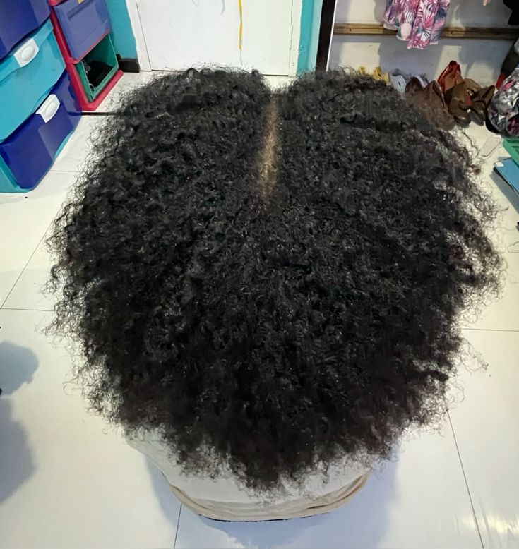 someone with dehydrated scalp
