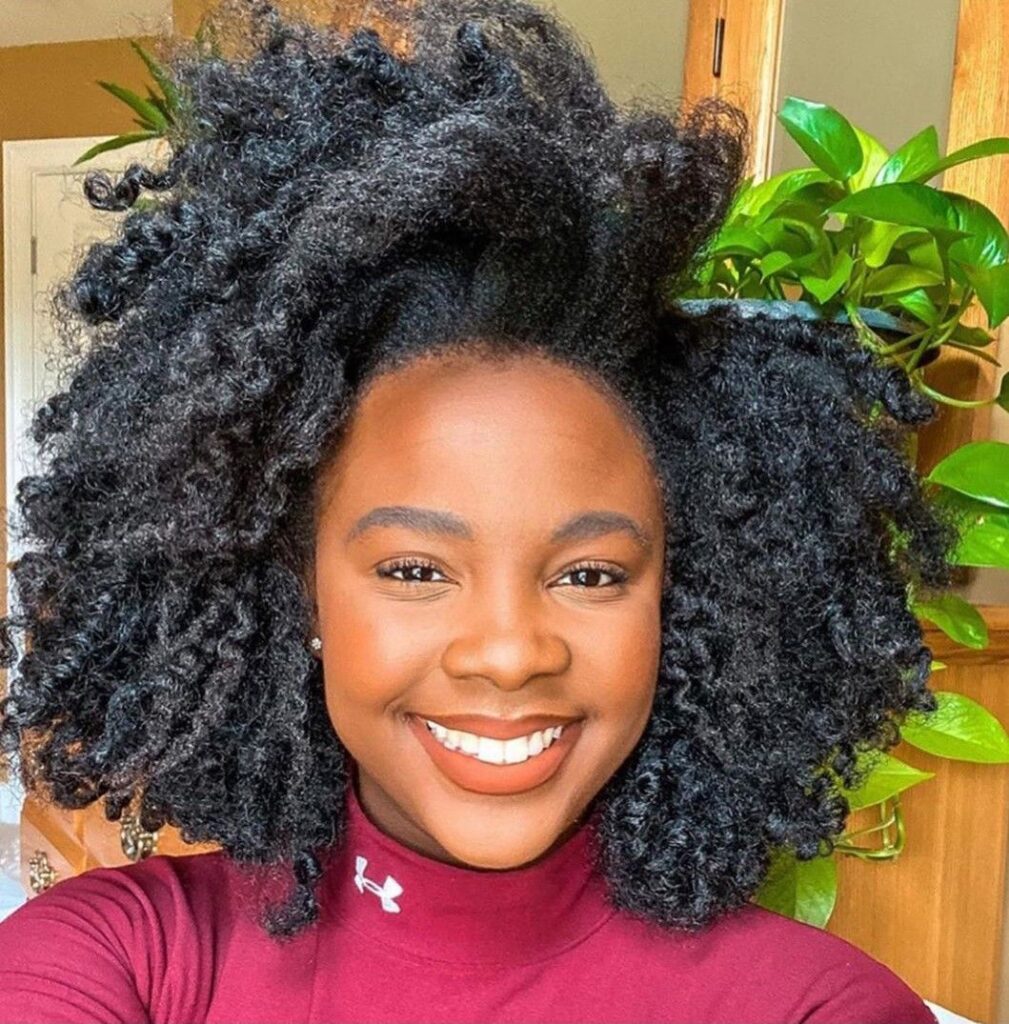 someone with low porosity as why your twist-out looks different