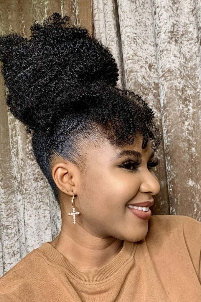 someone with puff