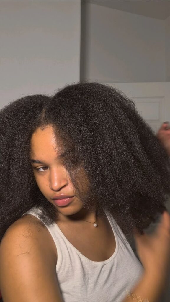 someone with type 4 hair