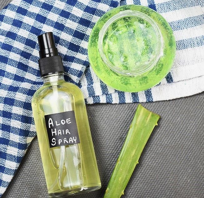 aloe vera hair spray