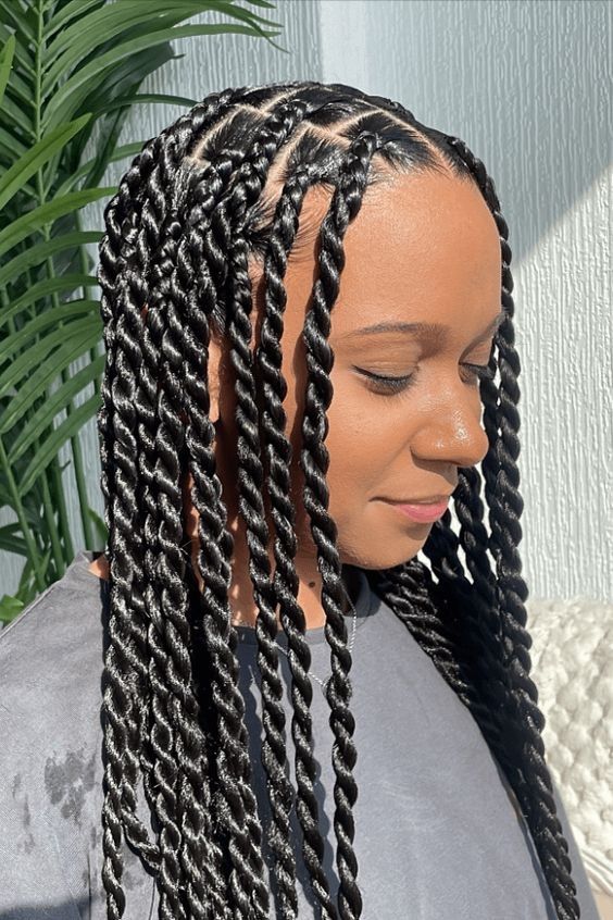 someone with Havana twists protective styles