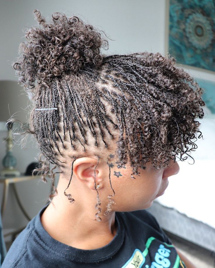 someone with micro twist