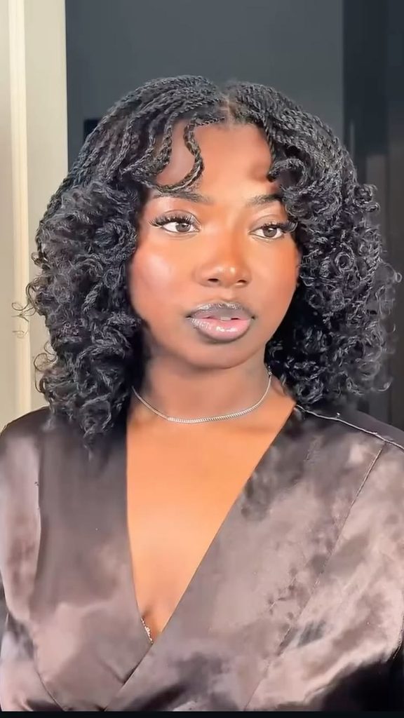 someone with twist and curl set