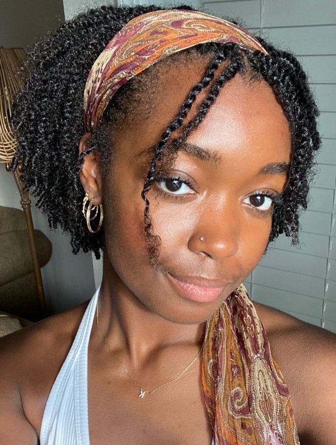 someone with twisted base cute headwrap styles for bad hair days