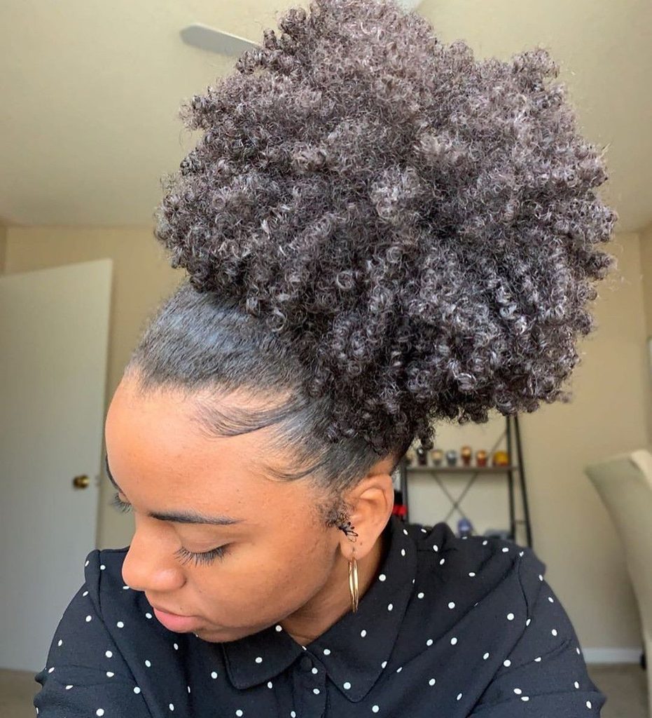 someone with high puff