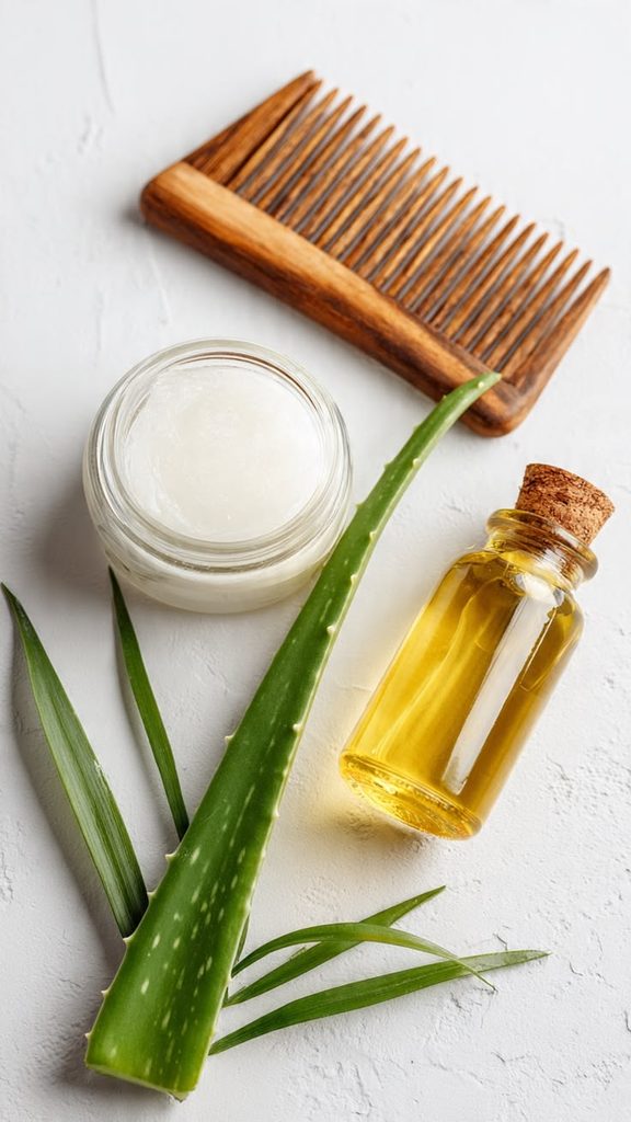 aloe vera hair spray for afro hair