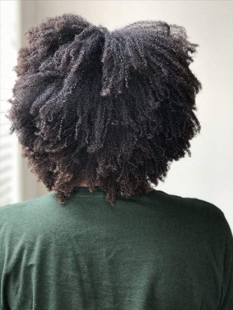 picture of hair that needs DIY hot oil treatments