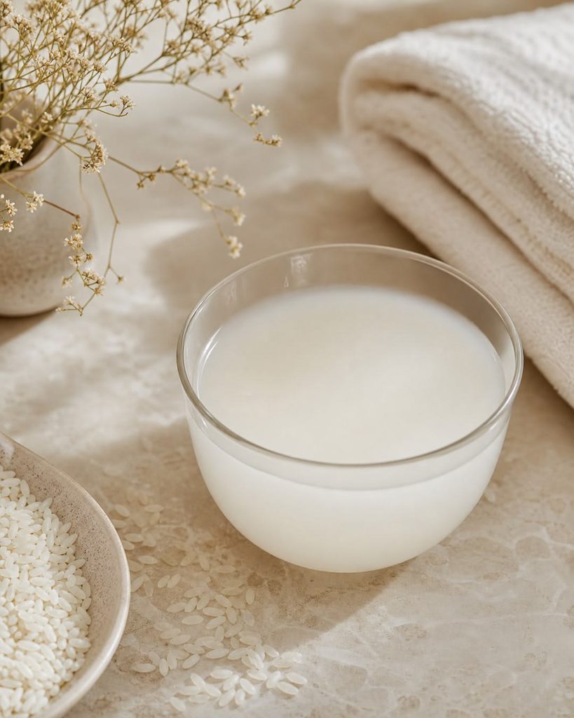 rice water rinse