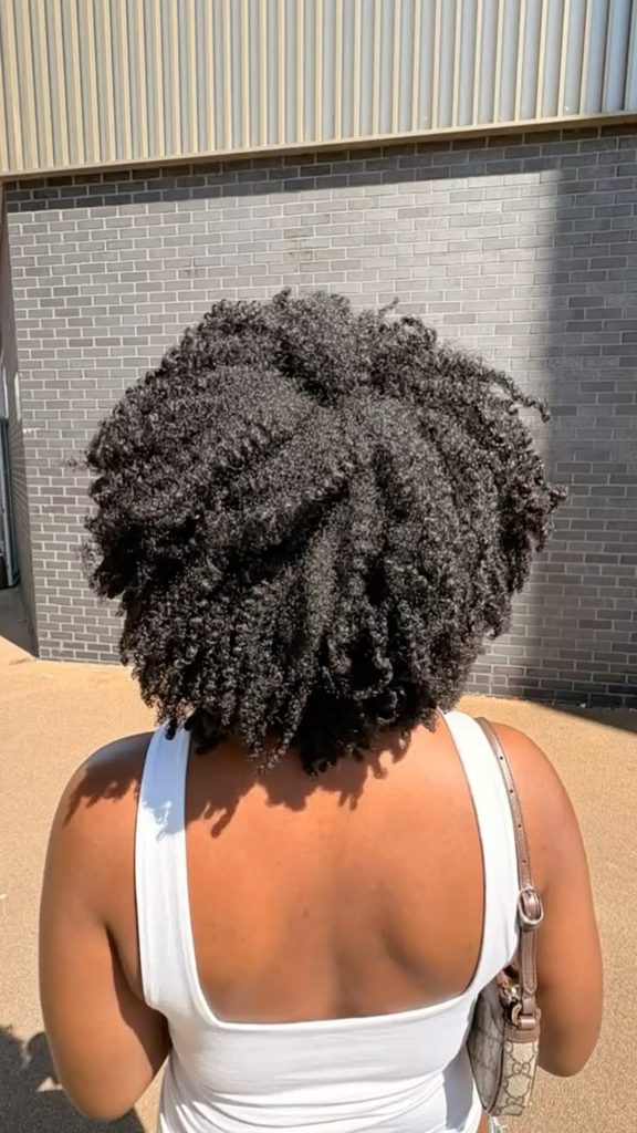 someone with type 4 hair